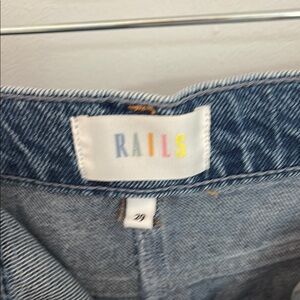 Rails Blue Denim Jeans with Classic Twill Weave